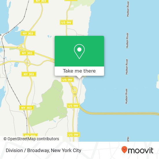Division / Broadway, Nyack, NY 10960 map