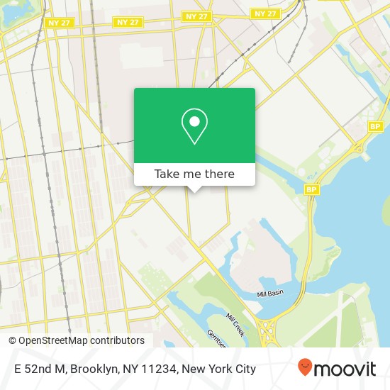 E 52nd M, Brooklyn, NY 11234 map