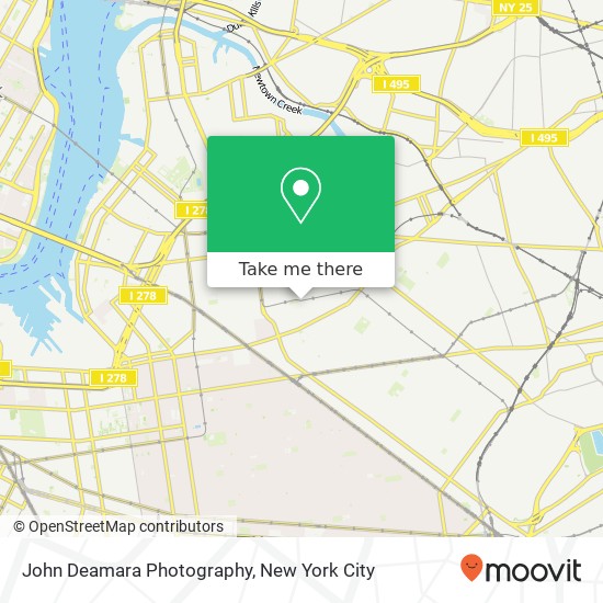 John Deamara Photography map