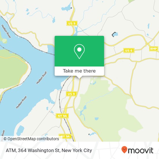 Mapa de ATM, 364 Washington St