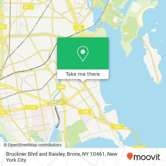 Bruckner Blvd and Baisley, Bronx, NY 10461 map