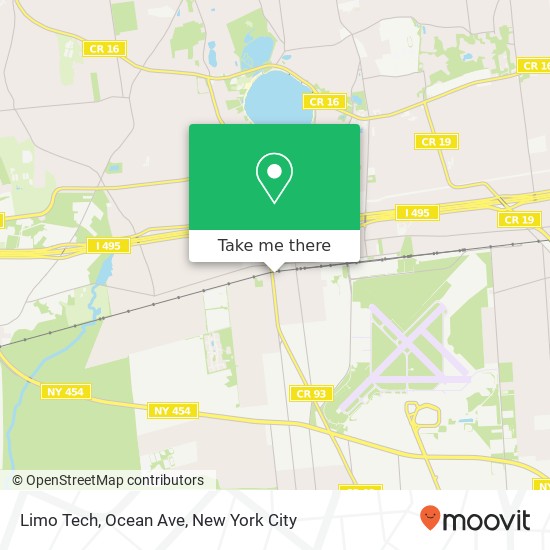 Mapa de Limo Tech, Ocean Ave