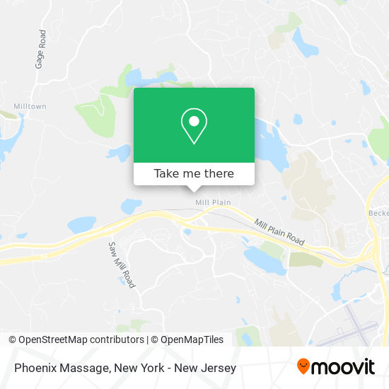 Phoenix Massage map