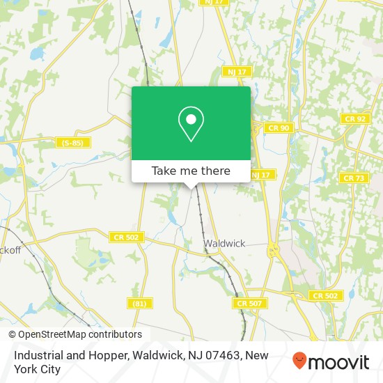 Industrial and Hopper, Waldwick, NJ 07463 map