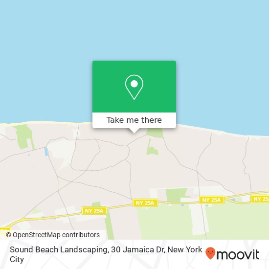 Mapa de Sound Beach Landscaping, 30 Jamaica Dr