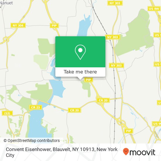 Convent Eisenhower, Blauvelt, NY 10913 map