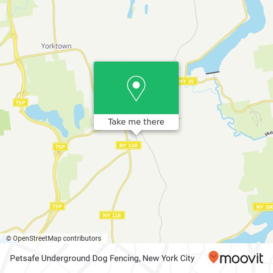 Petsafe Underground Dog Fencing map