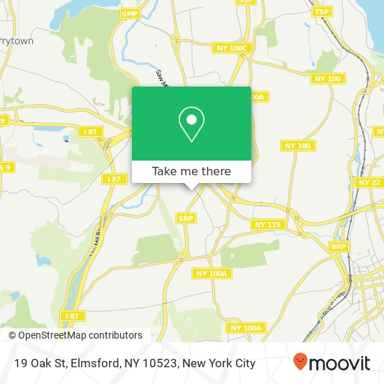 19 Oak St, Elmsford, NY 10523 map