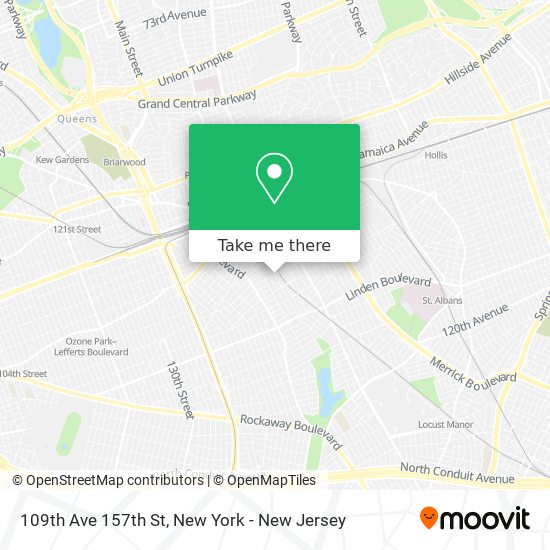 Mapa de 109th Ave 157th St