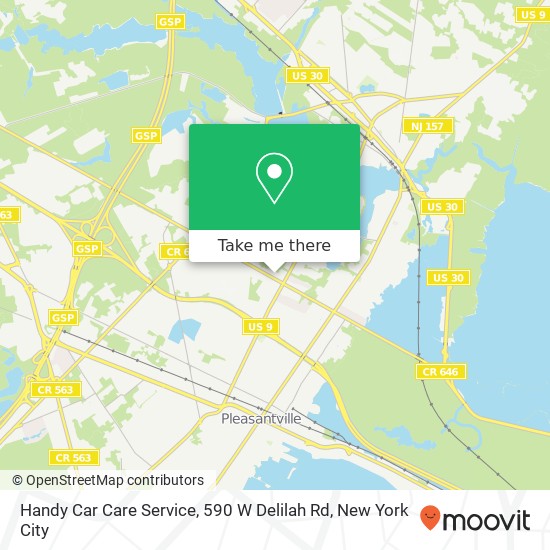 Handy Car Care Service, 590 W Delilah Rd map