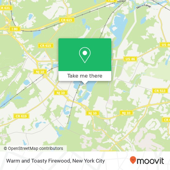 Mapa de Warm and Toasty Firewood