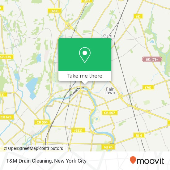Mapa de T&M Drain Cleaning