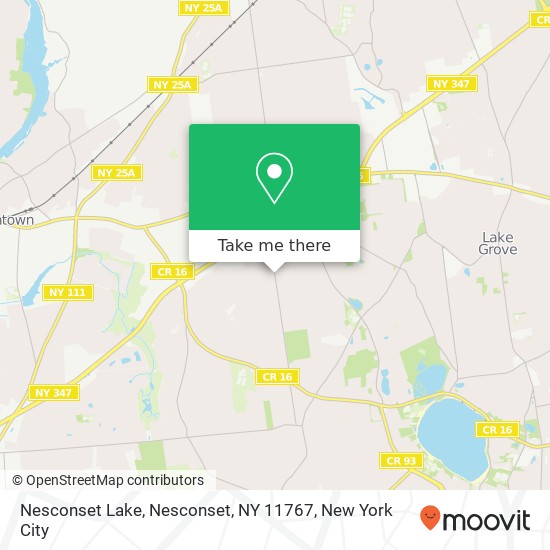 Nesconset Lake, Nesconset, NY 11767 map