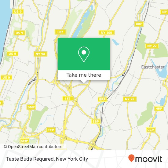 Taste Buds Required map