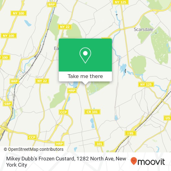Mikey Dubb's Frozen Custard, 1282 North Ave map