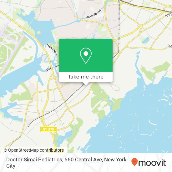 Doctor Simai Pediatrics, 660 Central Ave map