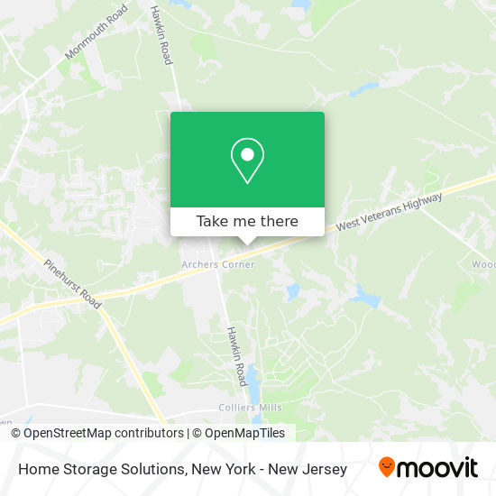 Home Storage Solutions map