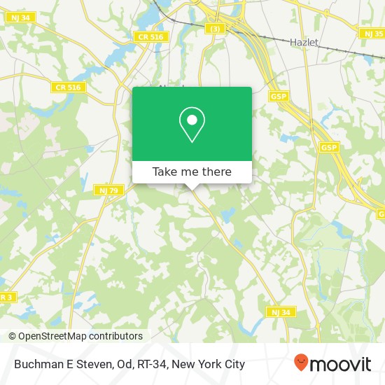 Buchman E Steven, Od, RT-34 map