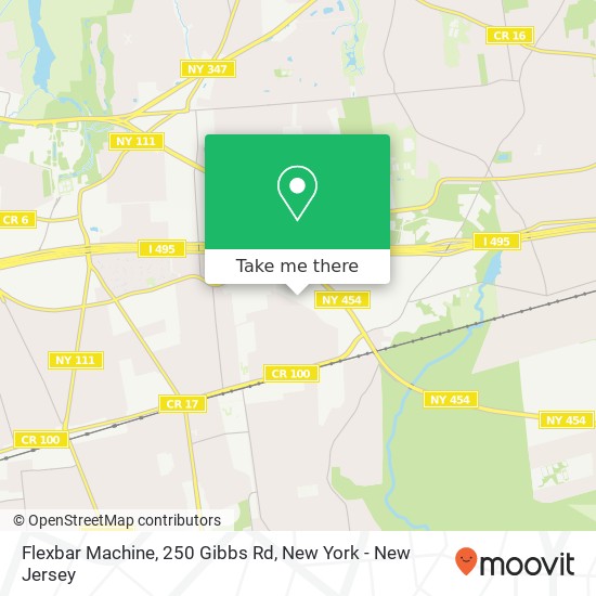 Mapa de Flexbar Machine, 250 Gibbs Rd