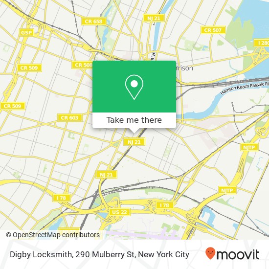 Digby Locksmith, 290 Mulberry St map