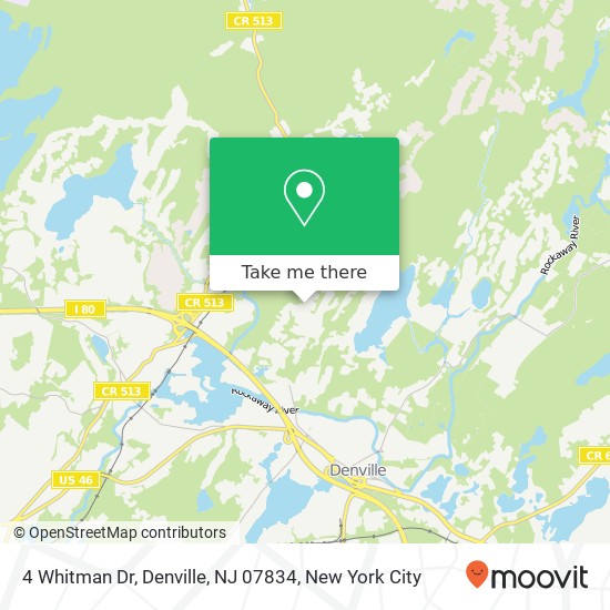 4 Whitman Dr, Denville, NJ 07834 map