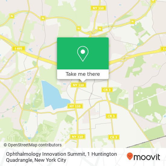 Mapa de Ophthalmology Innovation Summit, 1 Huntington Quadrangle