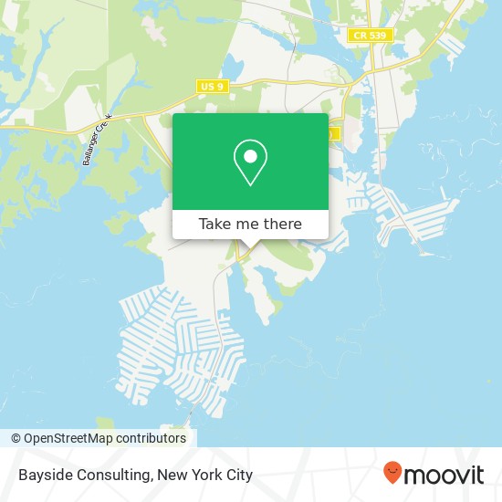 Mapa de Bayside Consulting, Radio Rd