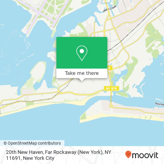 20th New Haven, Far Rockaway (New York), NY 11691 map