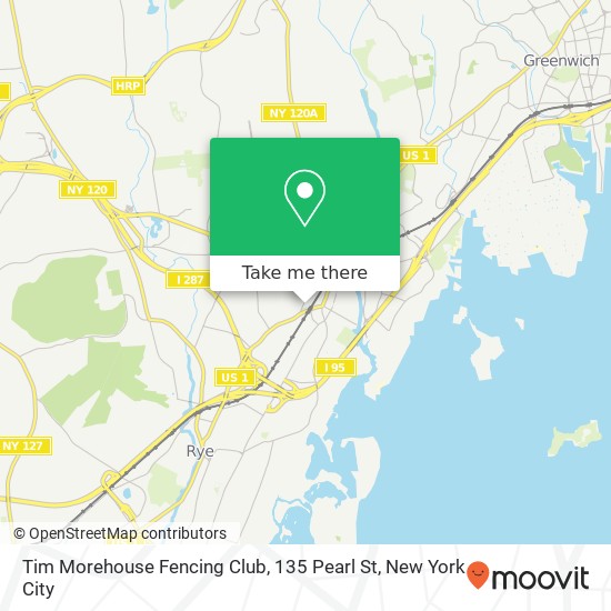 Mapa de Tim Morehouse Fencing Club, 135 Pearl St