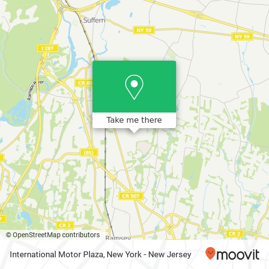 International Motor Plaza map