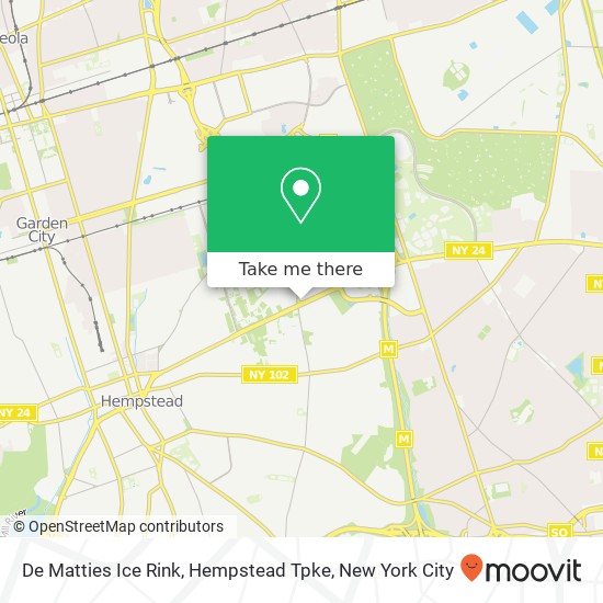 Mapa de De Matties Ice Rink, Hempstead Tpke