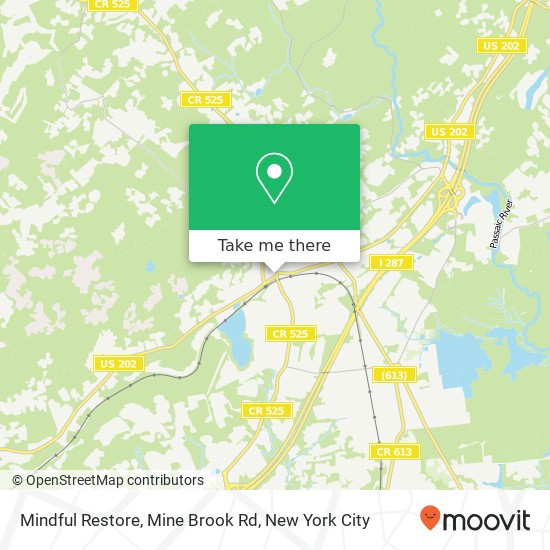 Mapa de Mindful Restore, Mine Brook Rd