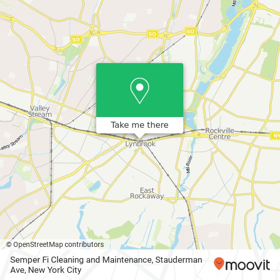 Semper Fi Cleaning and Maintenance, Stauderman Ave map