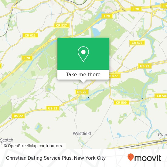 Mapa de Christian Dating Service Plus