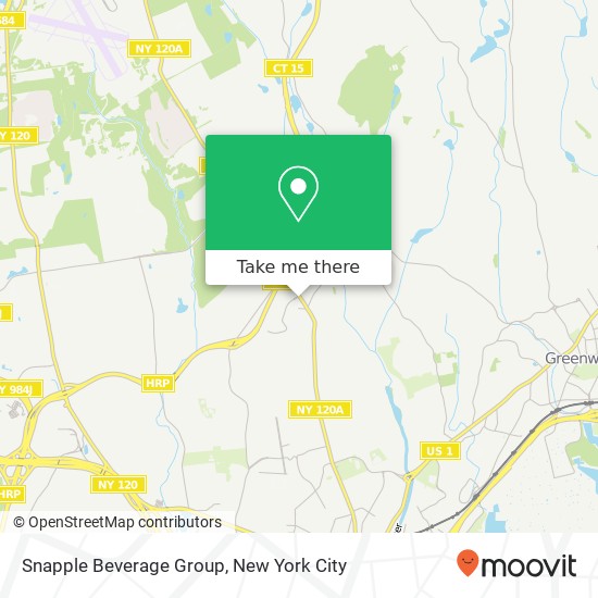 Snapple Beverage Group map