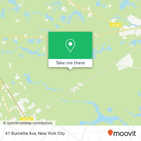 41 Burnette Ave, Mays Landing, NJ 08330 map