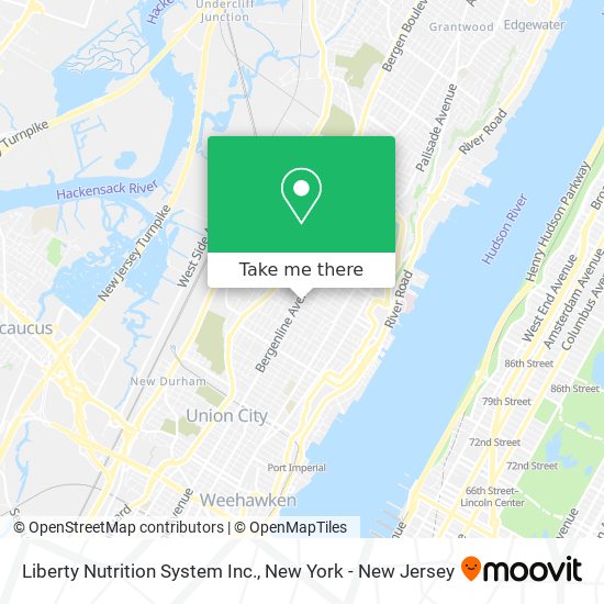 Liberty Nutrition System Inc. map