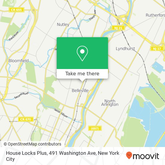 House Locks Plus, 491 Washington Ave map