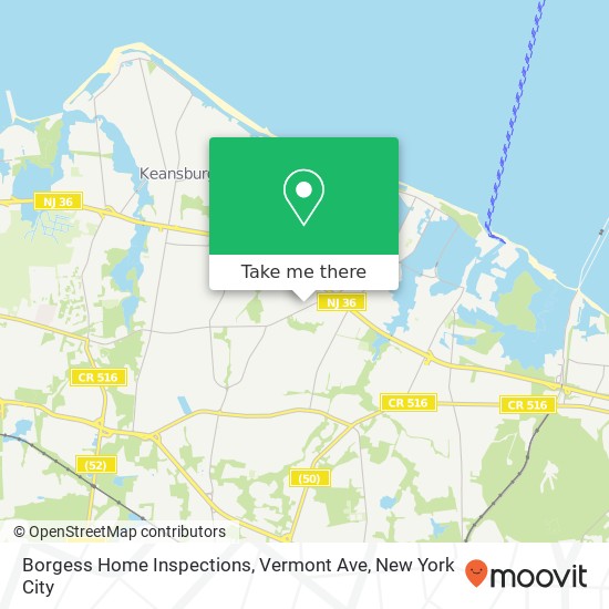 Borgess Home Inspections, Vermont Ave map