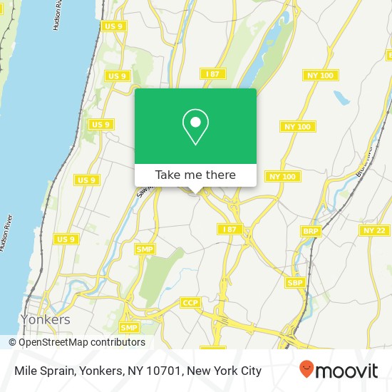 Mile Sprain, Yonkers, NY 10701 map