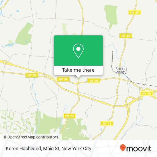 Mapa de Keren Hachesed, Main St