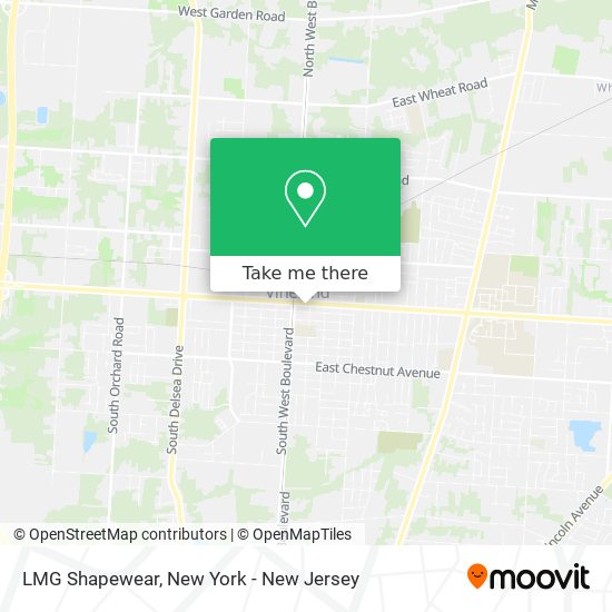 Mapa de LMG Shapewear