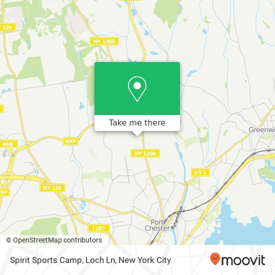 Spirit Sports Camp, Loch Ln map