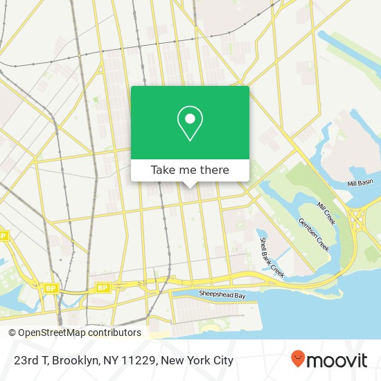 23rd T, Brooklyn, NY 11229 map