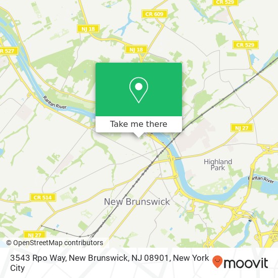 3543 Rpo Way, New Brunswick, NJ 08901 map
