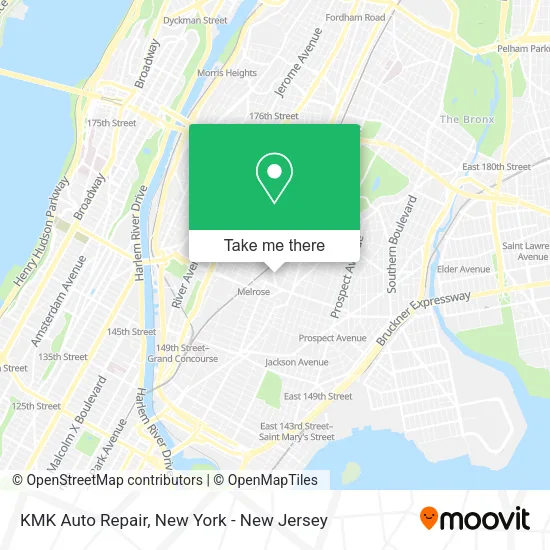 Mapa de KMK Auto Repair