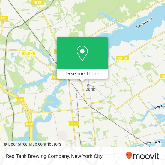 Mapa de Red Tank Brewing Company