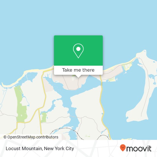 Mapa de Locust Mountain, Bayville, NY 11709