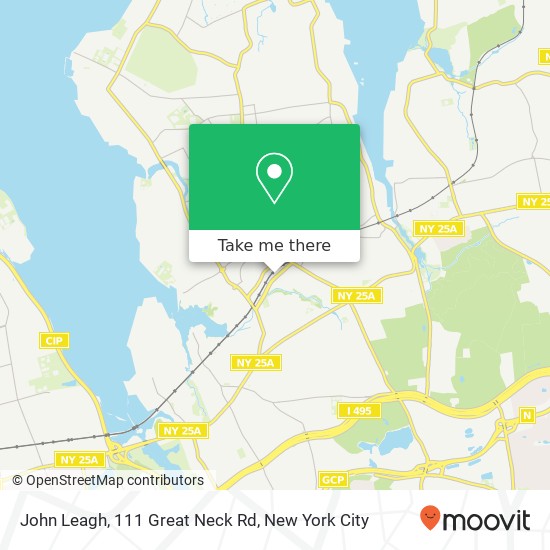 John Leagh, 111 Great Neck Rd map