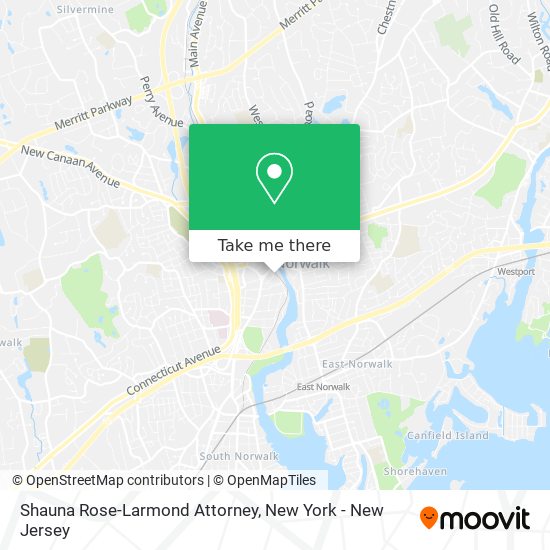 Shauna Rose-Larmond Attorney map